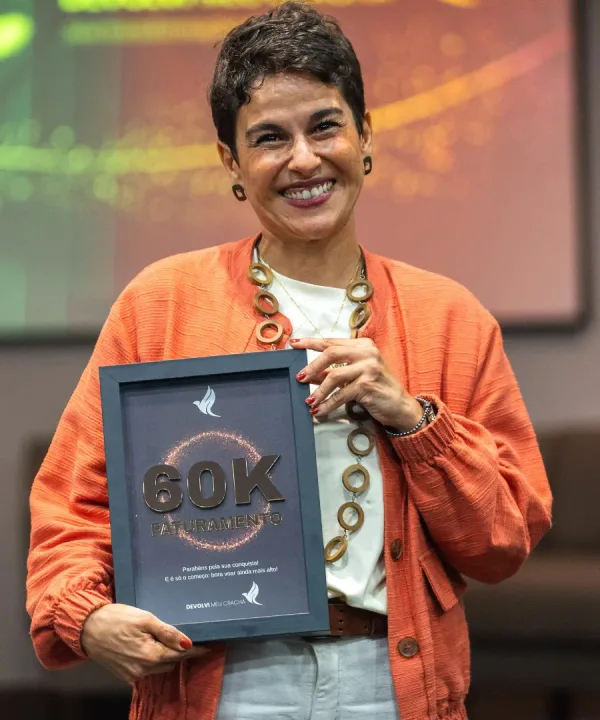 Placa de faturamento de 60 mil